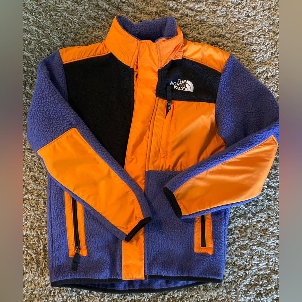 The North Face Kids Jacket - Orange and Blue